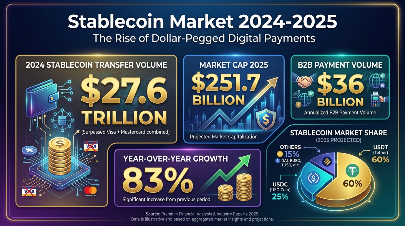 Stablecoin Market Statistics 2024-2025