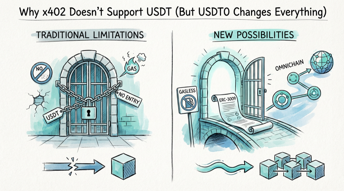 Why x402 Doesn't Support USDT